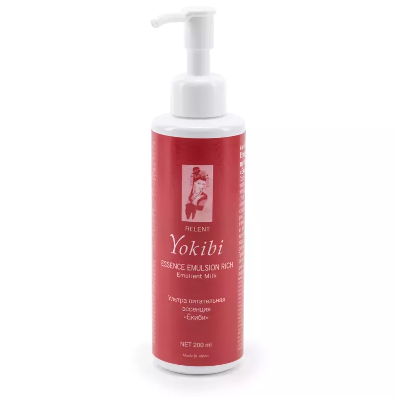 904ed568215791fddc5b02fc4cca110f Yokibi Essence Emulsion Rich, 200mL - Image 1